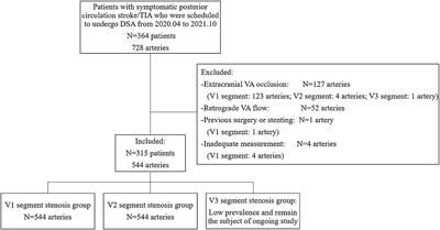 Duplex Ultrasonography for the Evaluation of Extracranial Vertebral Artery: A Prospective Comparison With Digital Subtraction Angiography